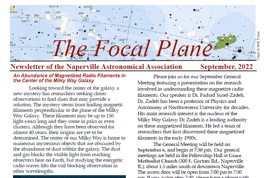 Focal Plane front page